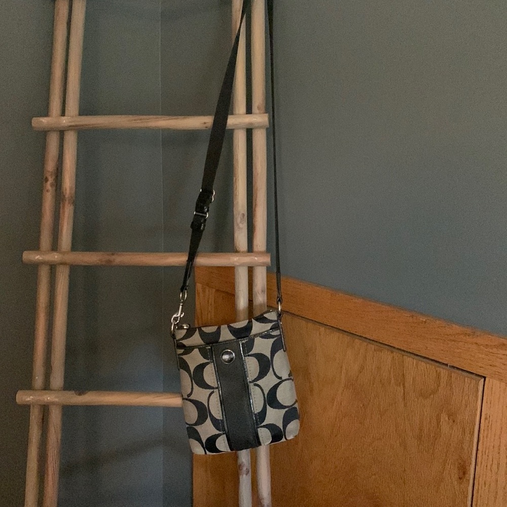 Slightly used coach purse